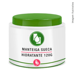 Manteiga Sueca Hidratante 120g - Seiva Manipulação | Produtos Naturais e Medicamentos