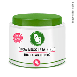 Rosa Mosqueta Hiper Hidratante 30g - Seiva Manipulação | Produtos Naturais e Medicamentos