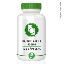 Cassiolamina 500mg 120cápsulas - Seiva Manipulação | Produtos Naturais e Medicamentos