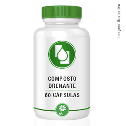 Composto Drenante 60cápsulas - Seiva Manipulação | Produtos Naturais e Medicamentos