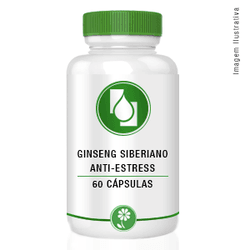 Ginseng Siberiano Anti-stress 60cápsulas - Seiva Manipulação | Produtos Naturais e Medicamentos