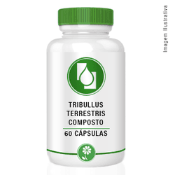 Tribulus Terrestris Composto 500mg 60 cápsulas - Seiva Manipulação | Produtos Naturais e Medicamentos