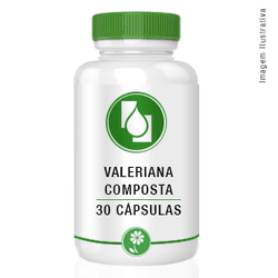 Valeriana Composta 30cápsulas - Seiva Manipulação | Produtos Naturais e Medicamentos