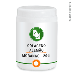 Colágeno Alemão 2,5g/dose Morango 120g - Seiva Manipulação | Produtos Naturais e Medicamentos