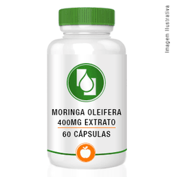 Moringa oleifera extrato 400mg 60cápsulas - Seiva Manipulação | Produtos Naturais e Medicamentos