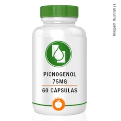 Picnogenol 75 mg 60 cápsulas - Seiva Manipulação | Produtos Naturais e Medicamentos