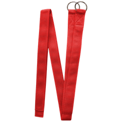 LORO FITA DOBRADA 30MM C/ ARGOLA DE FERRO VERMELHO... - Selaria Irmãos Andrade