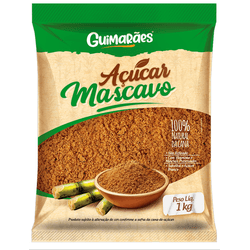 Açúcar Mascavo 1kg - Guimarães Alimentos