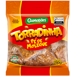 Torradinha Pé De Moleque 280g - Guimarães Alimentos