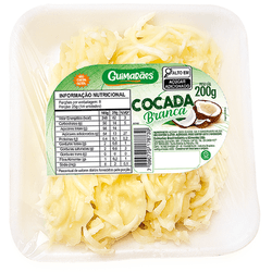 Cocada Branca Bandejas 200g - Guimarães Alimentos