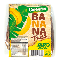 Banana Passa 200g - Guimarães Alimentos