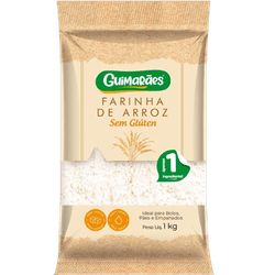FARINHA DE ARROZ - 1 kg - Guimarães Alimentos