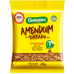 Amendoim Torrado Granulado 500 - Guimarães Alimentos