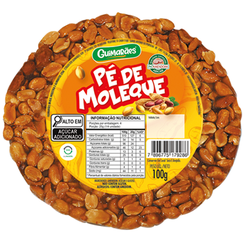 Pé De Moleque 100g - Guimarães Alimentos