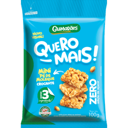 Quero Mais Pé De Moleque Zero ... - Guimarães Alimentos