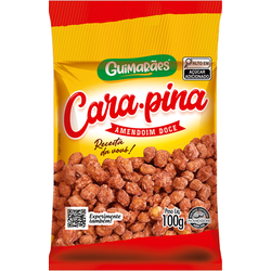Amendoim Carapina Pralinê 100g - Guimarães Alimentos
