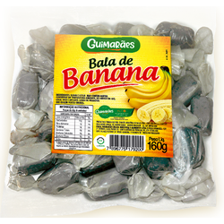 Bala De Banana Embrulhada Paco... - Guimarães Alimentos