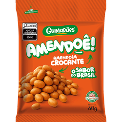 Amendoim Crocante 60g - Guimarães Alimentos