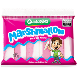 Doce Tipo Marshmallow 100g - Guimarães Alimentos