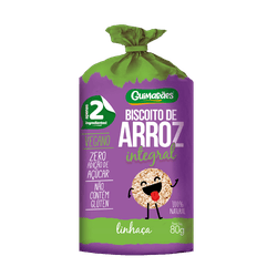 Biscoito De Arroz Integral C/l... - Guimarães Alimentos