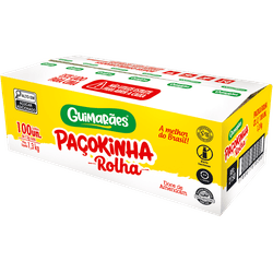 Paçokinha Rolha C/100un 1,3kg - Guimarães Alimentos