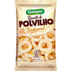 Biscoito de Polvilho 70g - Guimarães Alimentos