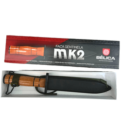 Faca Mk2 Madeira - Original Bélica - 0824 - SHOPPINGMILITAR