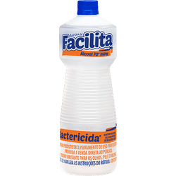 ALCOOL LIQUIDO 70% 1L FACILITA AUDAX - 8 - SIMPLIFICA DISTRIBUIDORA