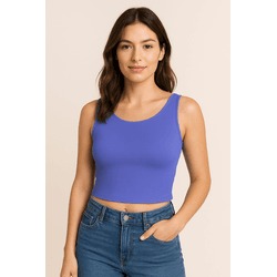 CROPPED EM MICROFIBRA - VERY PERY - B039-78 - Sirrê Lingerie