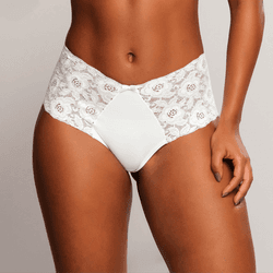 CALCINHA ELEGANCE FIO - BRANCO - CA2115-13 - Sirrê Lingerie