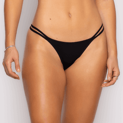 TANGA STRING LARA - PRETO - CA1616-09 - Sirrê Lingerie