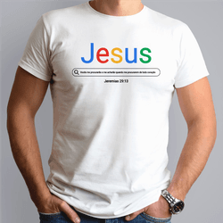 Camiseta T-Shirt Masculina white Buscar Jesus - 0... - SKU WEAR
