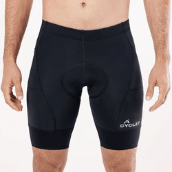 Bermuda Cycle7 Masculina Endurace Gel Preto - 4329... - Station Bike