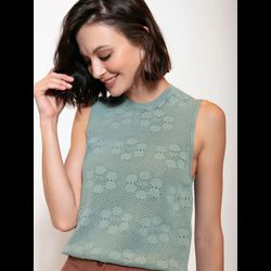 Regata trico com Flores Biamar Balsamo - 25947-1 - STILOMOR