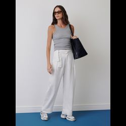 Calça Liocel Branco Nori - 47714 - STILOMOR