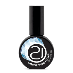 Top Coat Mirror Shine Clear 12ml - Nails 21 - Bella Store