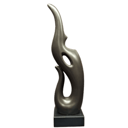 Escultura Orgânica Chama da Transição - Studio Arqcasa