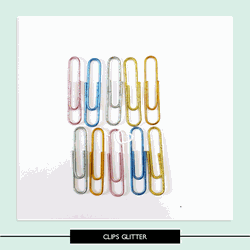 Clips Glitter - 5cm - CGLITTER - Studio Office K