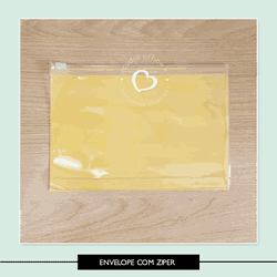 Envelope Canguru com Ziper 15x21 - 644AFA - Studio Office K