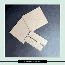 Kit para Mini Calendário - KMCAP - Studio Office K