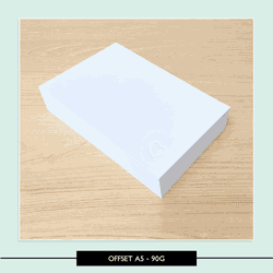 Papel Offset A5 - 90g - 500 Fl - 90G500F - Studio Office K