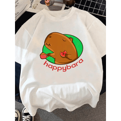 Camiseta Estampada Frente Capivara Happybara - HAP... - Atacado Leandrinho