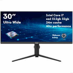 Computador All In One ULTRA WIDE i7 32G SSD512 BLU... - Ital Computadores