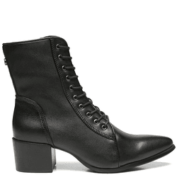 Botas Cowboy em Couro Preto Detalhe Bordados · MTNG · El Corte Inglés