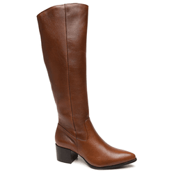 BOTA CAPRI COURO CARAMELO - Mezzo Punto