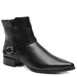 BOTA CANO CURTO COURO CABRA CELTA PRETO - Mezzo Punto