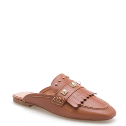MULE COURO TORINO CHESTNUT - Mezzo Punto