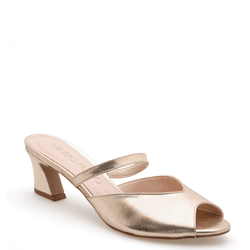 SANDALIA COURO CRISTAL OURO LIGHT - Mezzo Punto