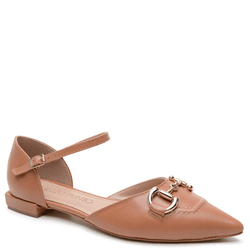 SAPATILHA COURO TORINO CARAMELO - Mezzo Punto