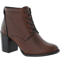 BOTA COURO CABRA COURO MARROM - Mezzo Punto
